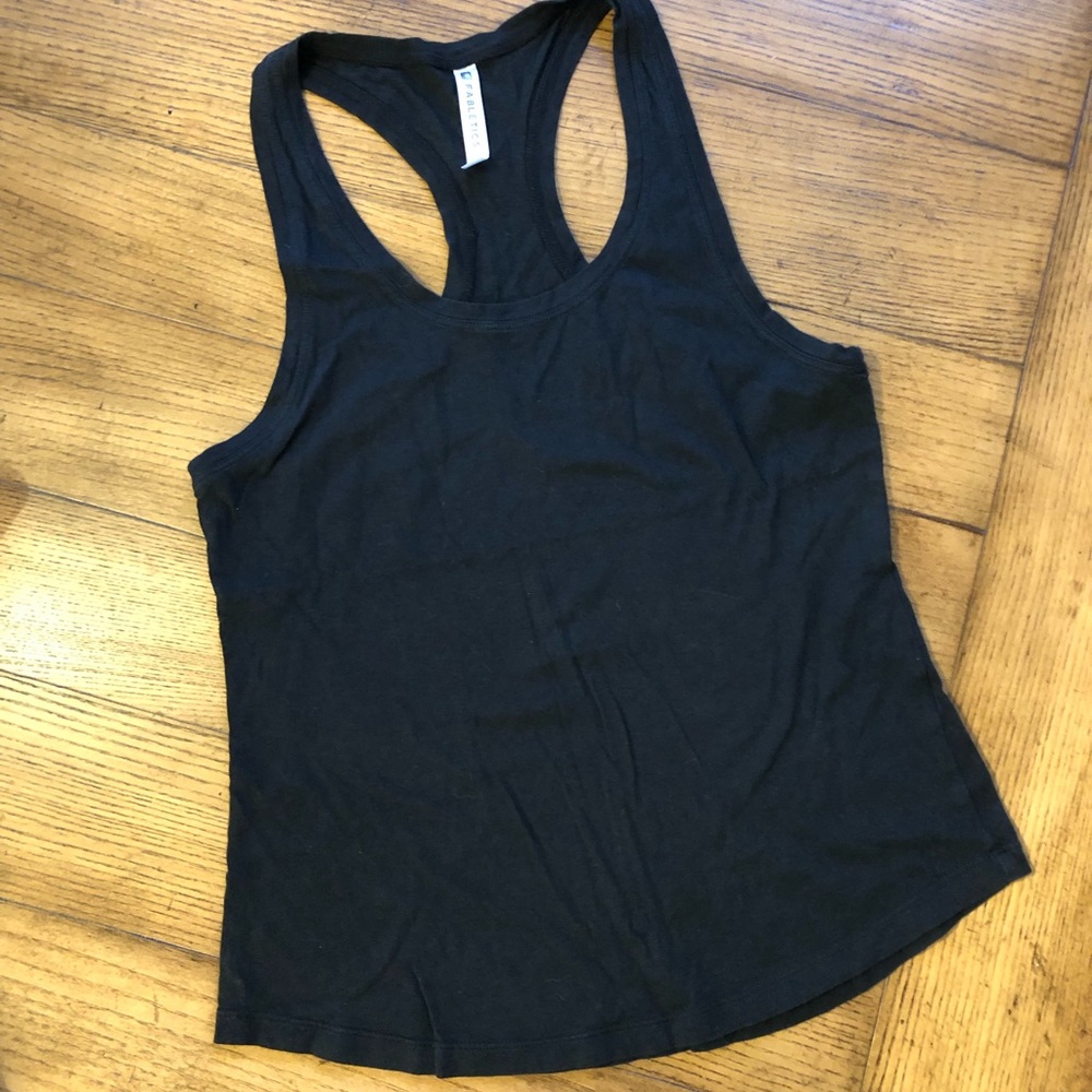 Fabletics Racerback Black Tank Sz XS